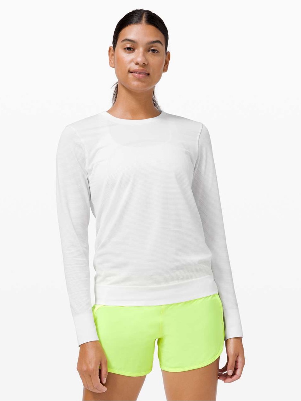 Lululemon Swiftly Breeze Long Sleeve White